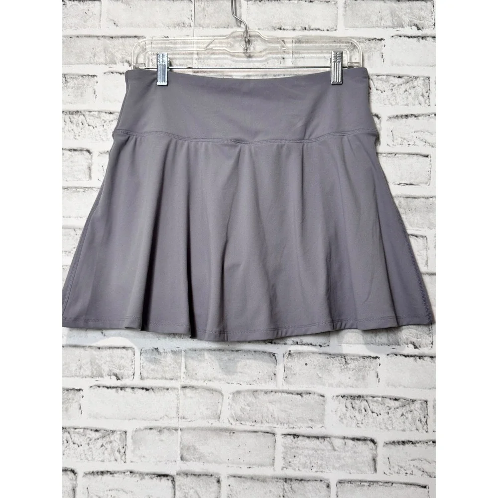 90 Degree by Reflex Womens Athletic Skort Purple Tennis Golf Skirt with Pocket L - Picture 2 of 8